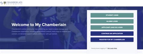 My Chamberlain: Student Portal .